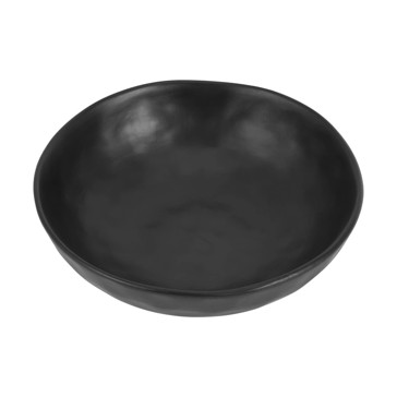 Black Hammered Large Bowl - Anko