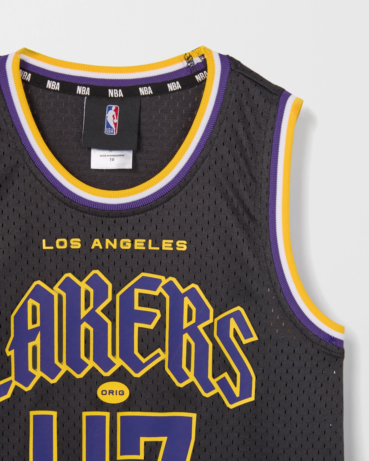 NBA Mesh Tank Top - Black 6 of 6