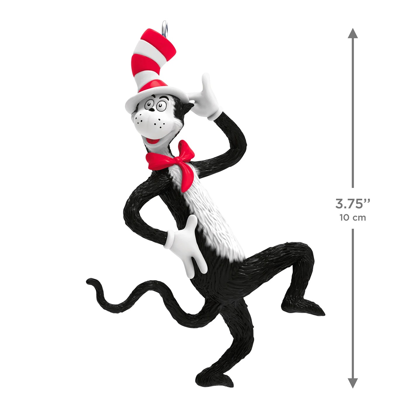 Hallmark Keepsake Dr. Seuss's the Cat in the Hat Clever Cat Christmas Tree Ornament 5 of 5