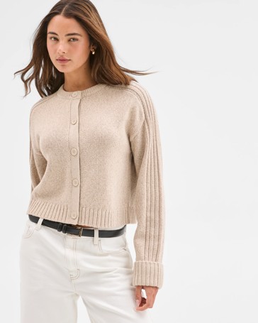 Lily Loves Australian Cotton Blend Knit Cardigan