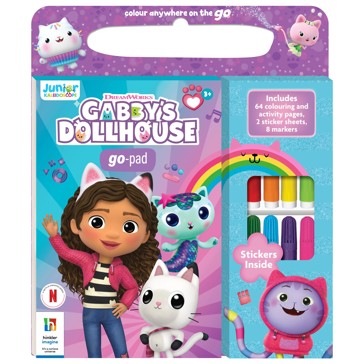 DreamWorks Jr Kaleidoscope Gabby's Dollhouse Go-Pad - Book