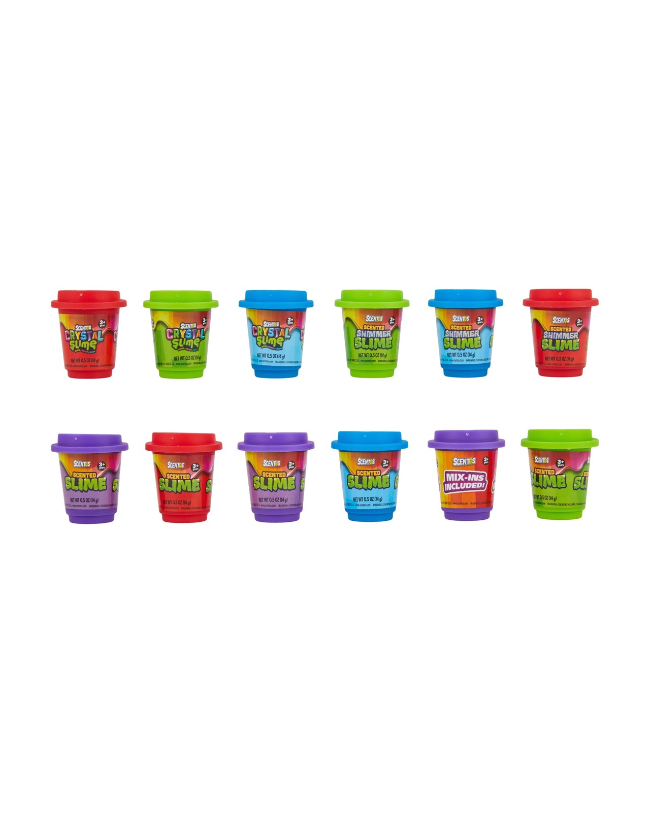 12 Pack Scentos Scented Slime 2 of 3