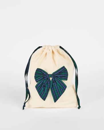 Kids Christmas Tarten Bow Bag