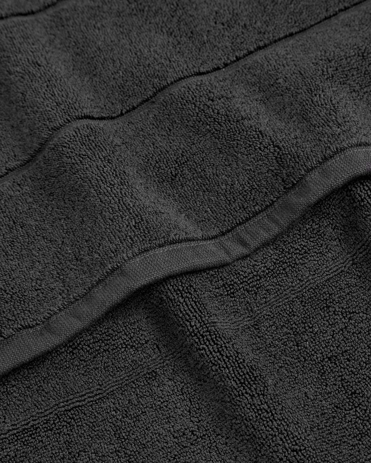 Laynie Australian Cotton Textured Bath Mat - Charcoal 2 of 2