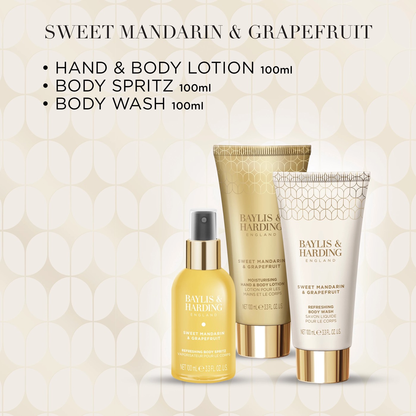 Baylis & Harding 3 Piece Signature Collection - Sweet Mandarin and Grapefruit 5 of 5