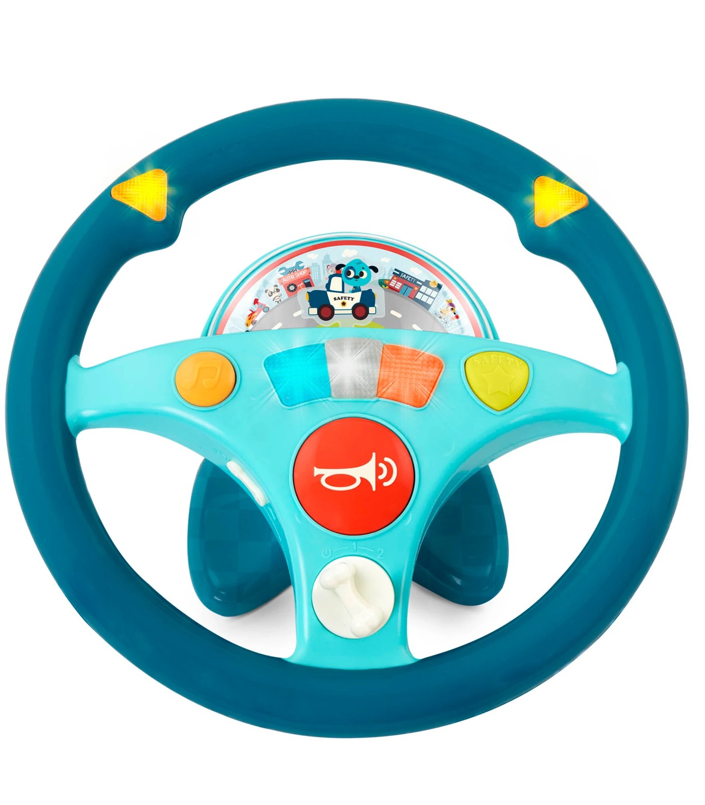 B. toys Woofer S Musical Driving Wheel Toy Steering Wheel Target Australia