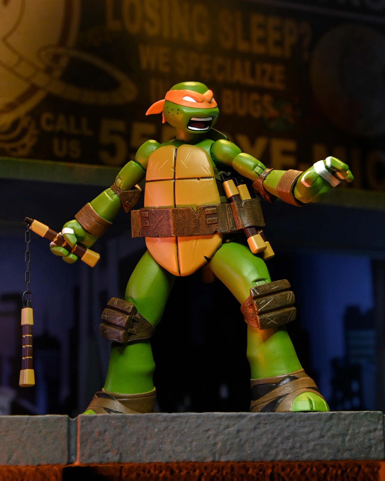 Neca TMNT Ultimate Michelangelo 7-Inch Figurine 2 of 6
