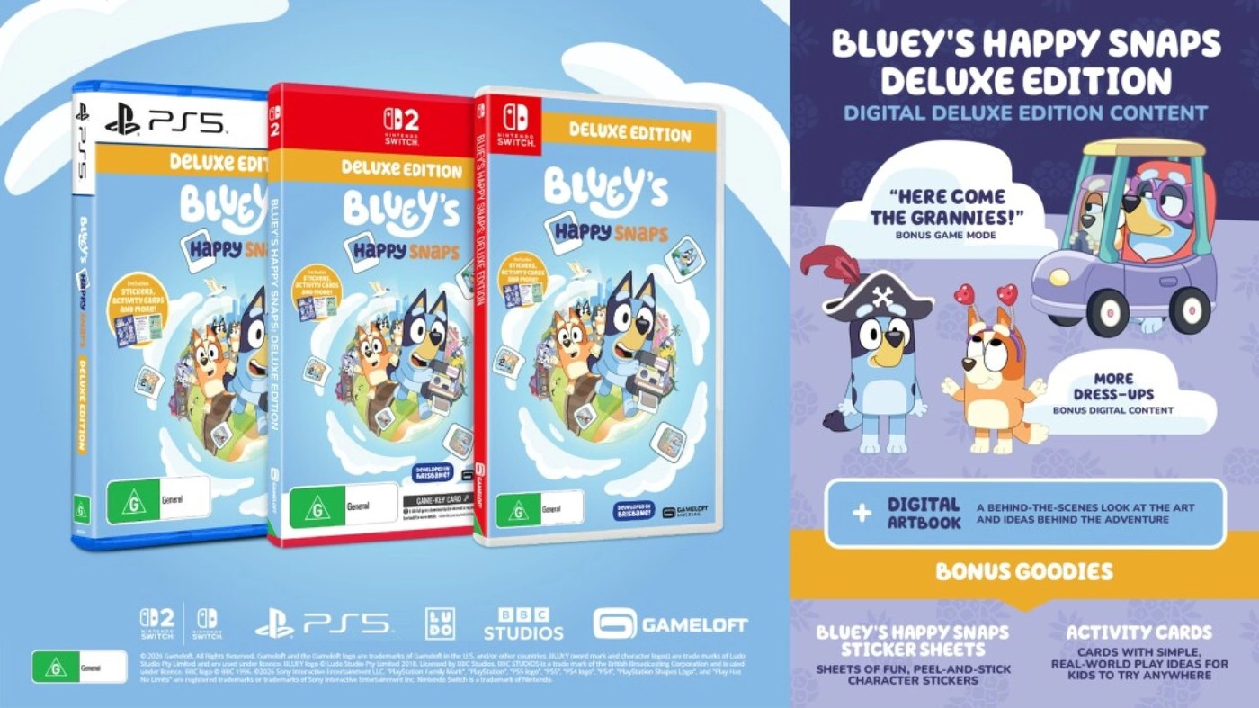 Bluey's Happy Snaps Deluxe Edition - PlayStation 5 2 of 6