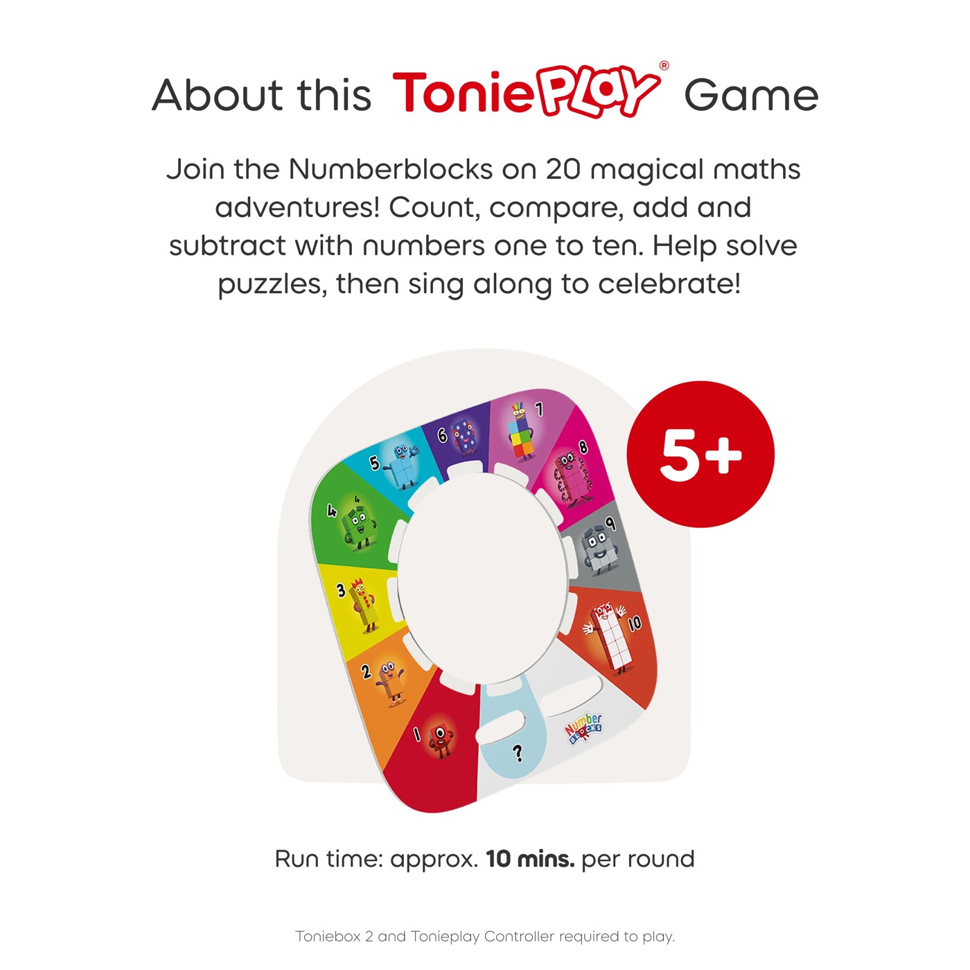 Tonieplay Educational Game: Numberblocks - Tonieplay 5 of 5