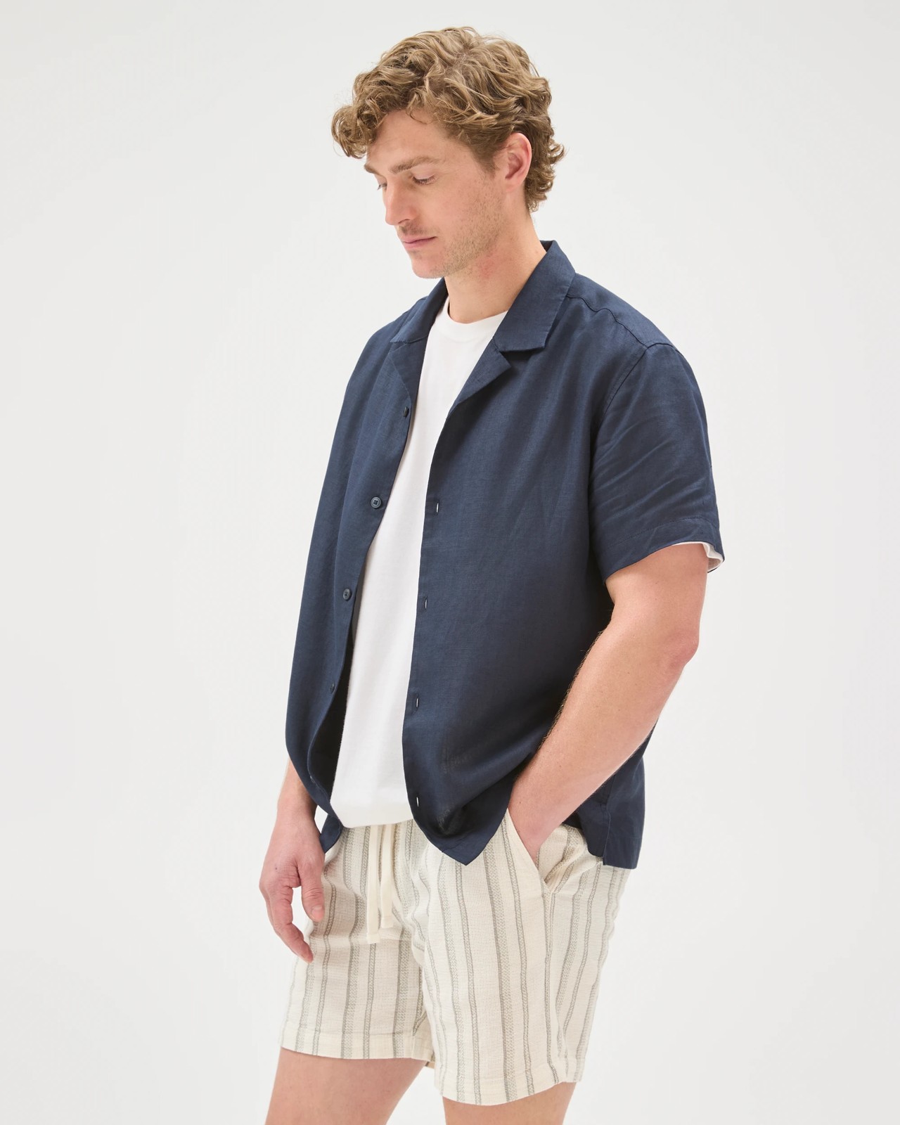 Australian Cotton Stripe Shorts 4 of 5