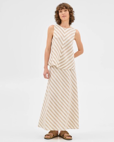 European Linen Tank Top