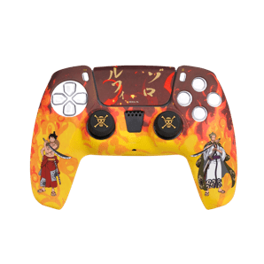 One Piece Fire Custom Kit - PlayStation 5 DualSense Controller