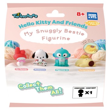 Twinchees Hello Kitty Figures Cuddly Buddy - Assorted