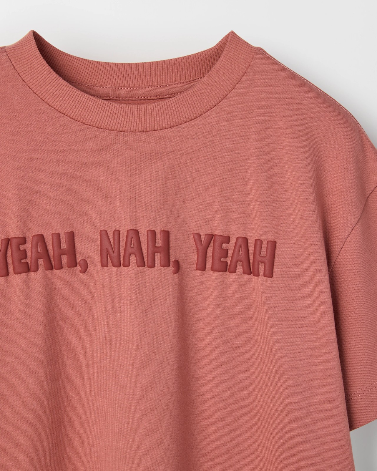 Australian Cotton Short Sleeve T-Shirt - Red 2 of 2