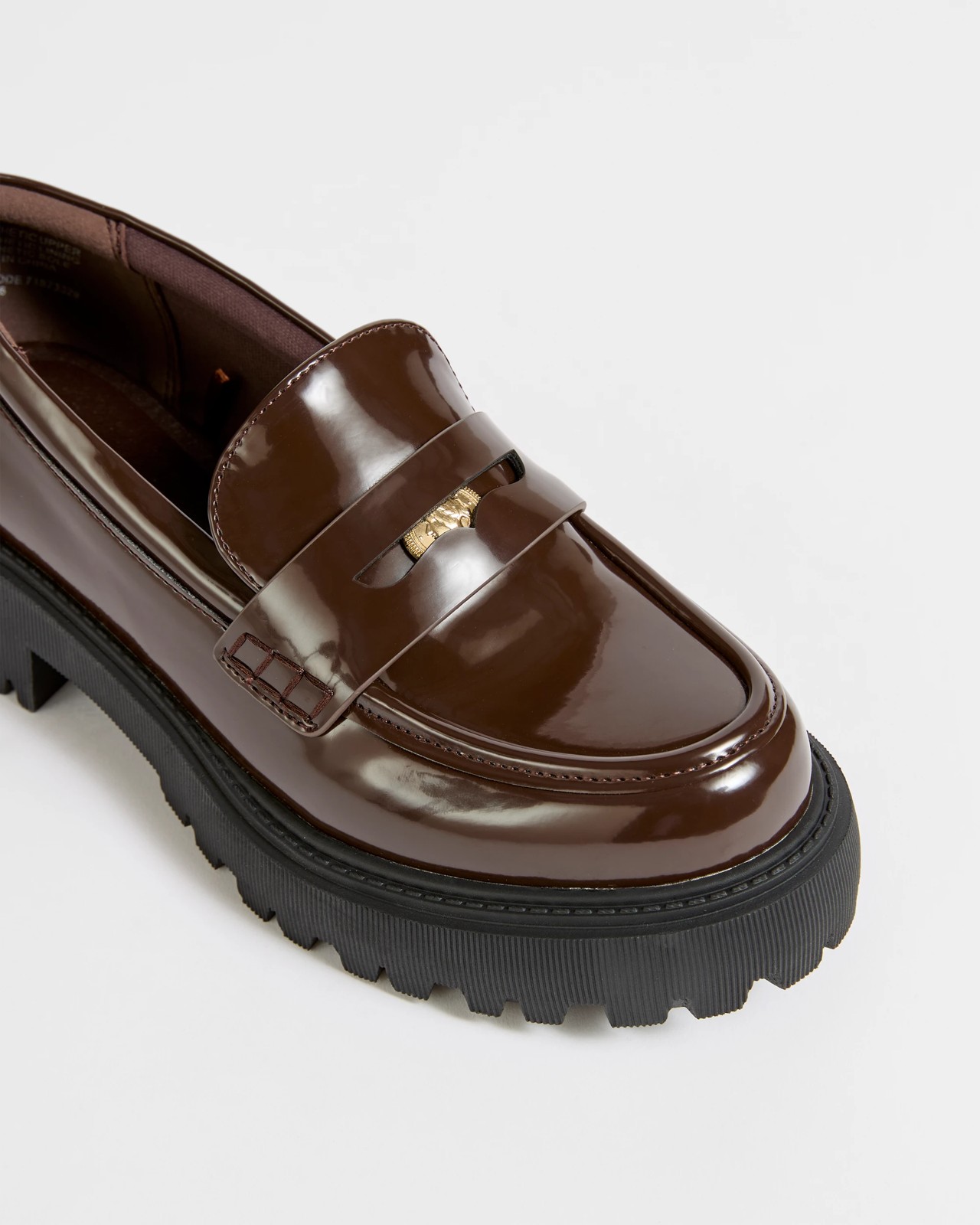Coin Chunky Loafer - Lenny - Chocolate 3 of 3