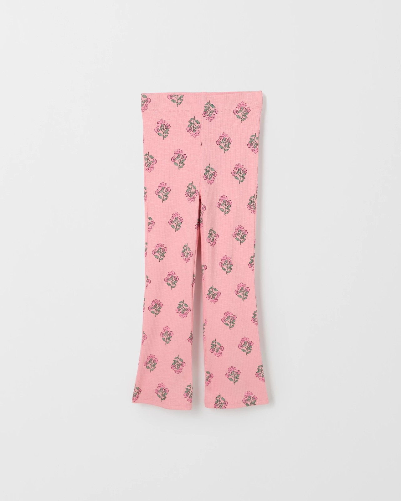 2 Pack Ribbed Flare Leggings 2 of 3