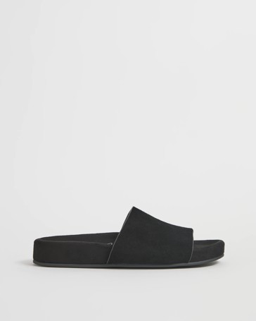 Genuine Suede Haven Slides