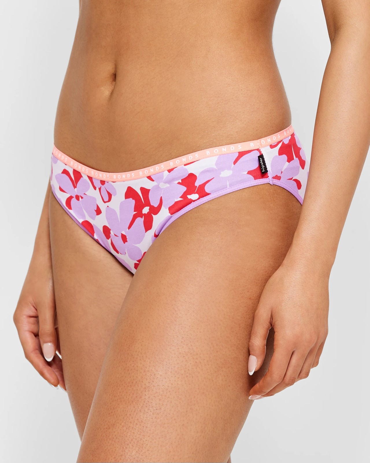 Bonds Girls' Size 8 Hipster Bikini Underwear Pack - Pink