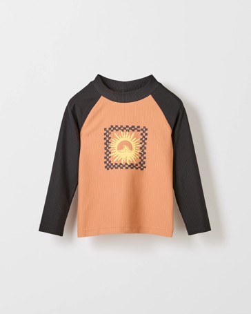 Ribbed Swim Rash Vest