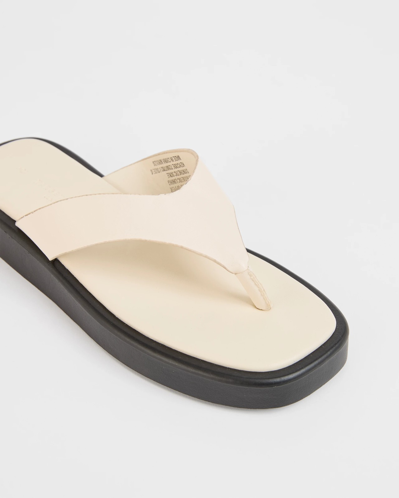 Chunky Thongs - Ivory 3 of 3