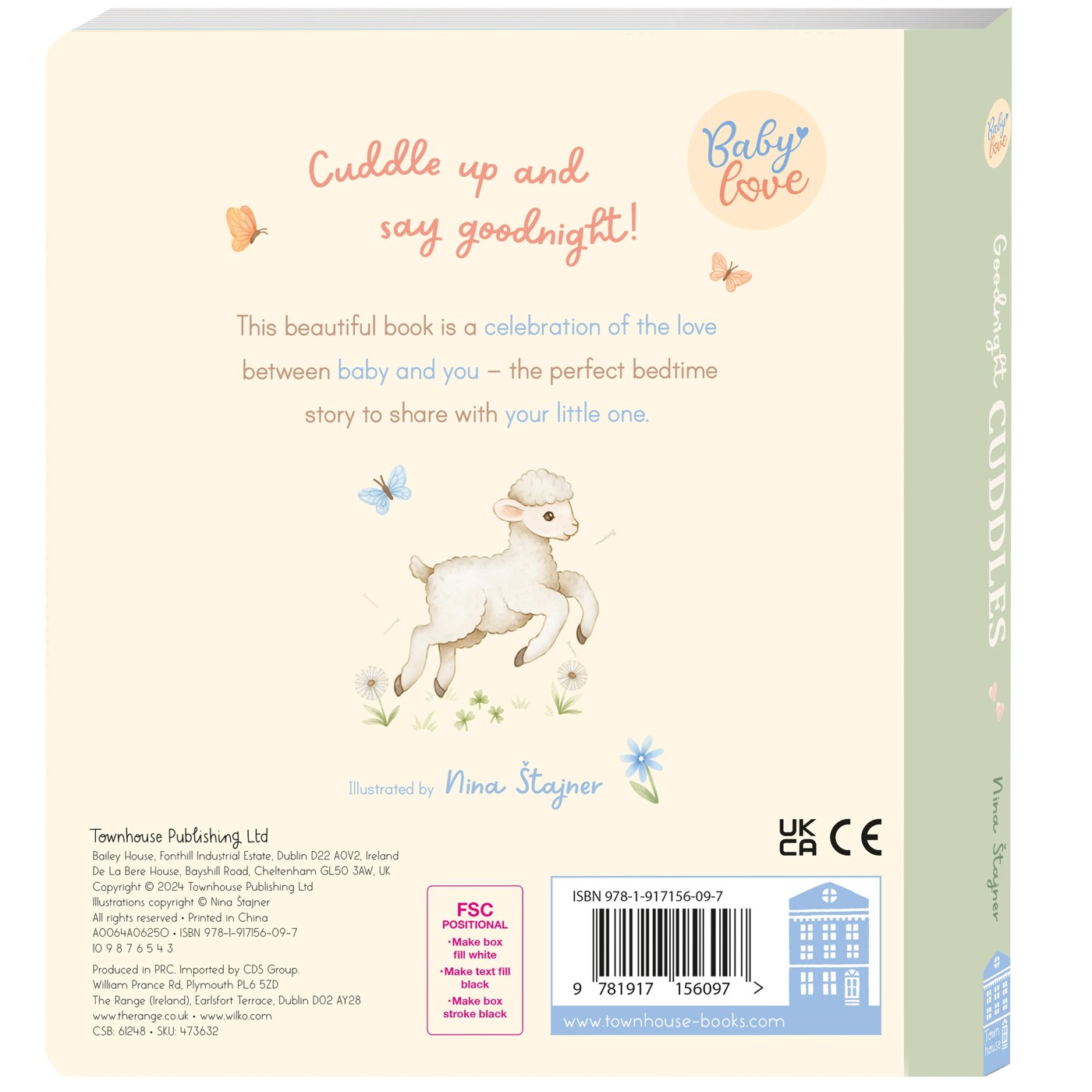 Baby Love: Goodnight Cuddles by Nina Stajner - Book 2 of 3