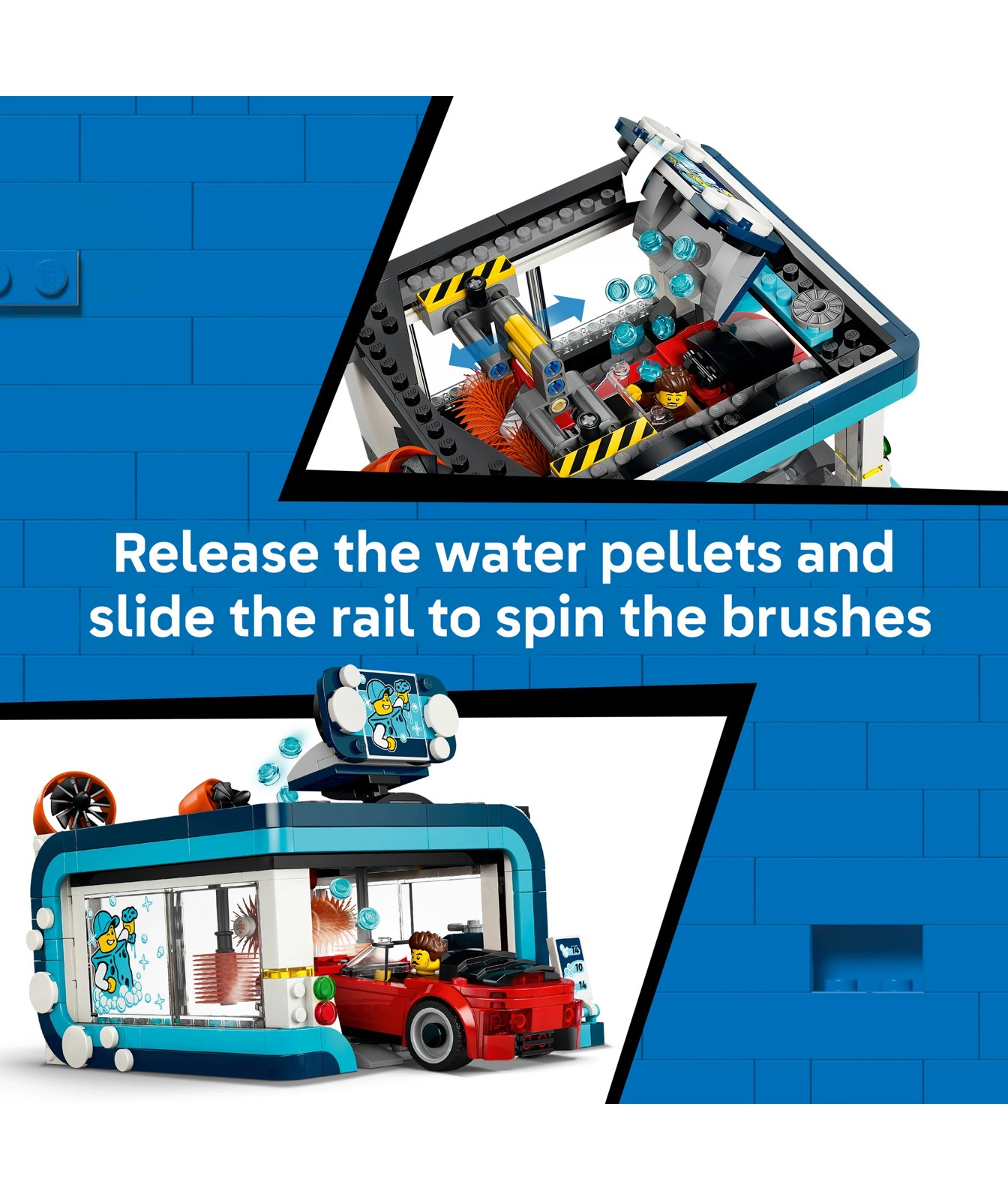 LEGO® City Drive-Through Car Wash 60497 3 of 5