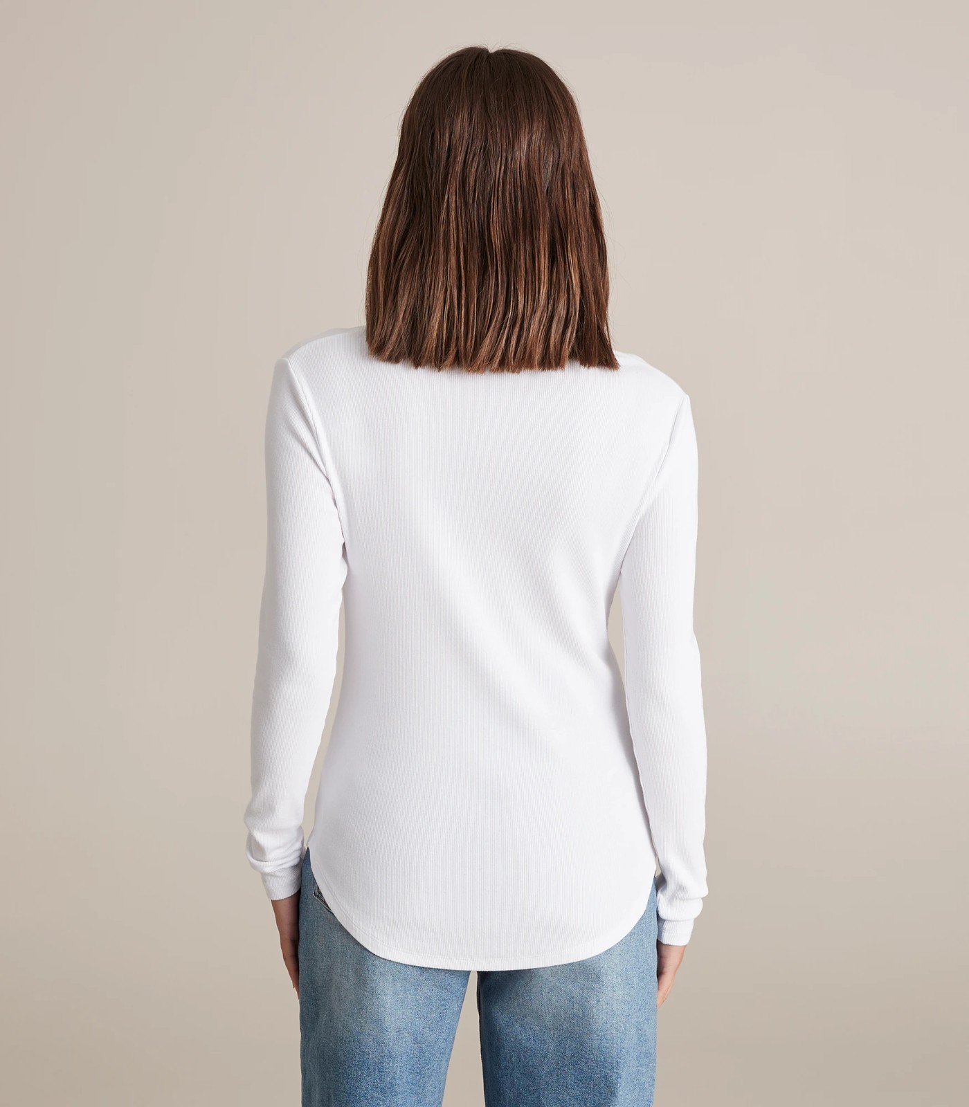 Organic Cotton Rib Henley Top | Target Australia