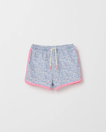 Australian Cotton Blend Fashion Dolphin Hem Knit Shorts