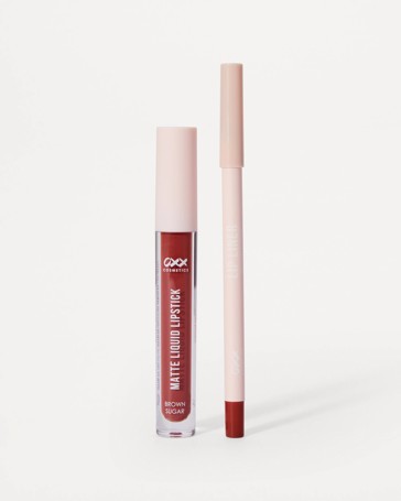 OXX Cosmetics Lip Kit - Brown Sugar