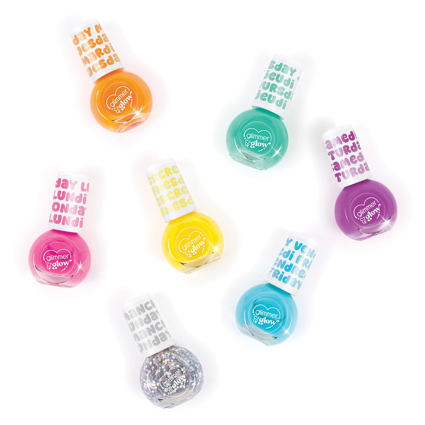 Rainbow Days of the Week Nail Polish 4 of 6