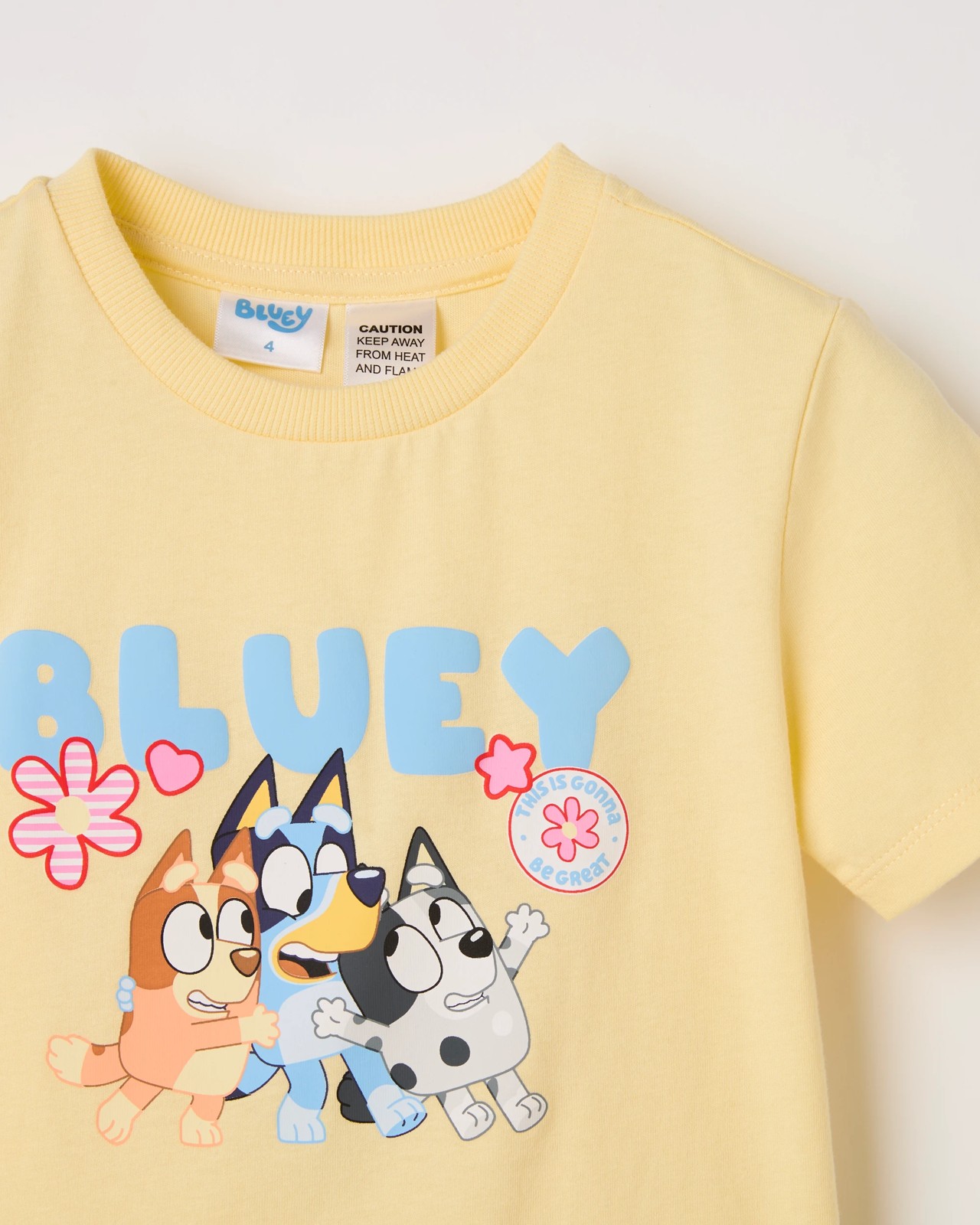 Licensed Bluey Australian Cotton Younger Girls Pyjama Set 2 of 4