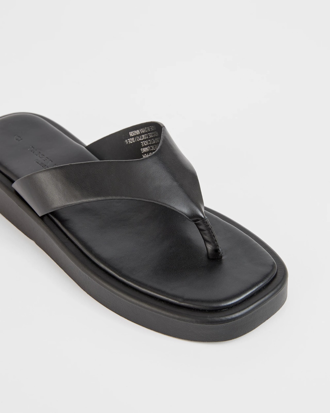 Chunky Thongs - Black 3 of 3