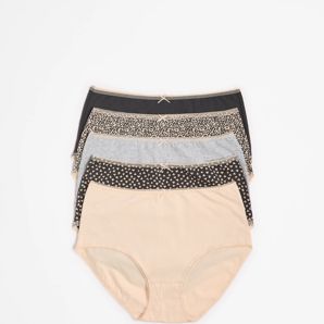 Womens Australian Cotton Full Briefs 5 Pack