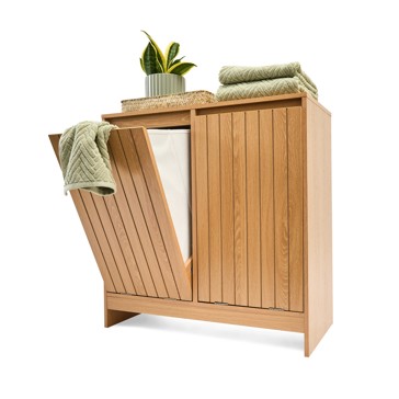 Leon Laundry Hamper Cabinet - Anko