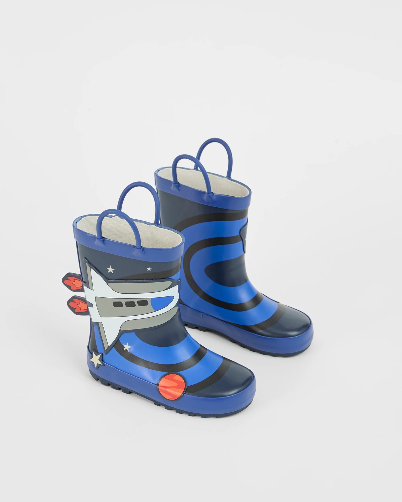 Novelty Space Rainboot 2 of 3