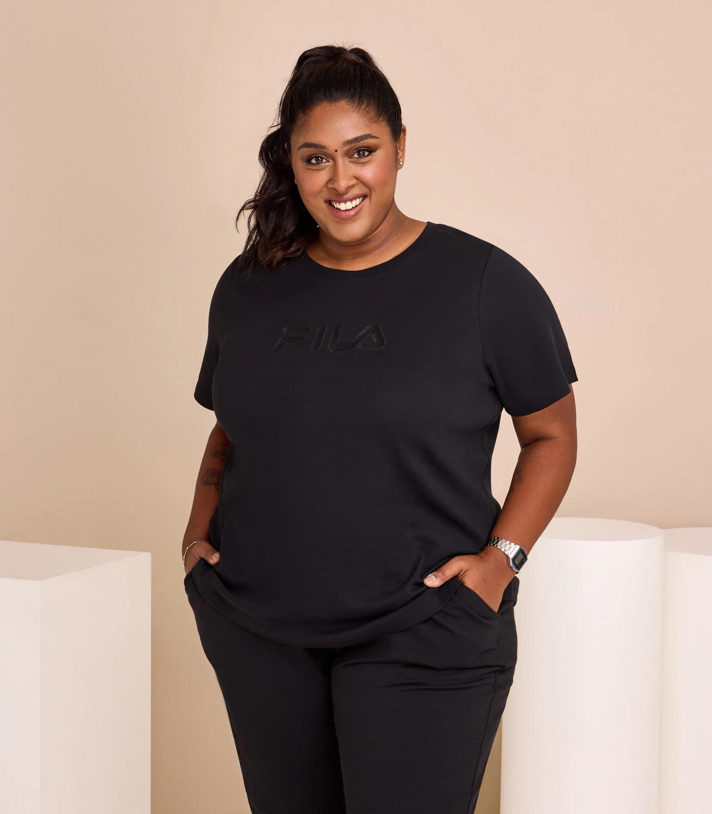 Fila plus size tops new arrivals