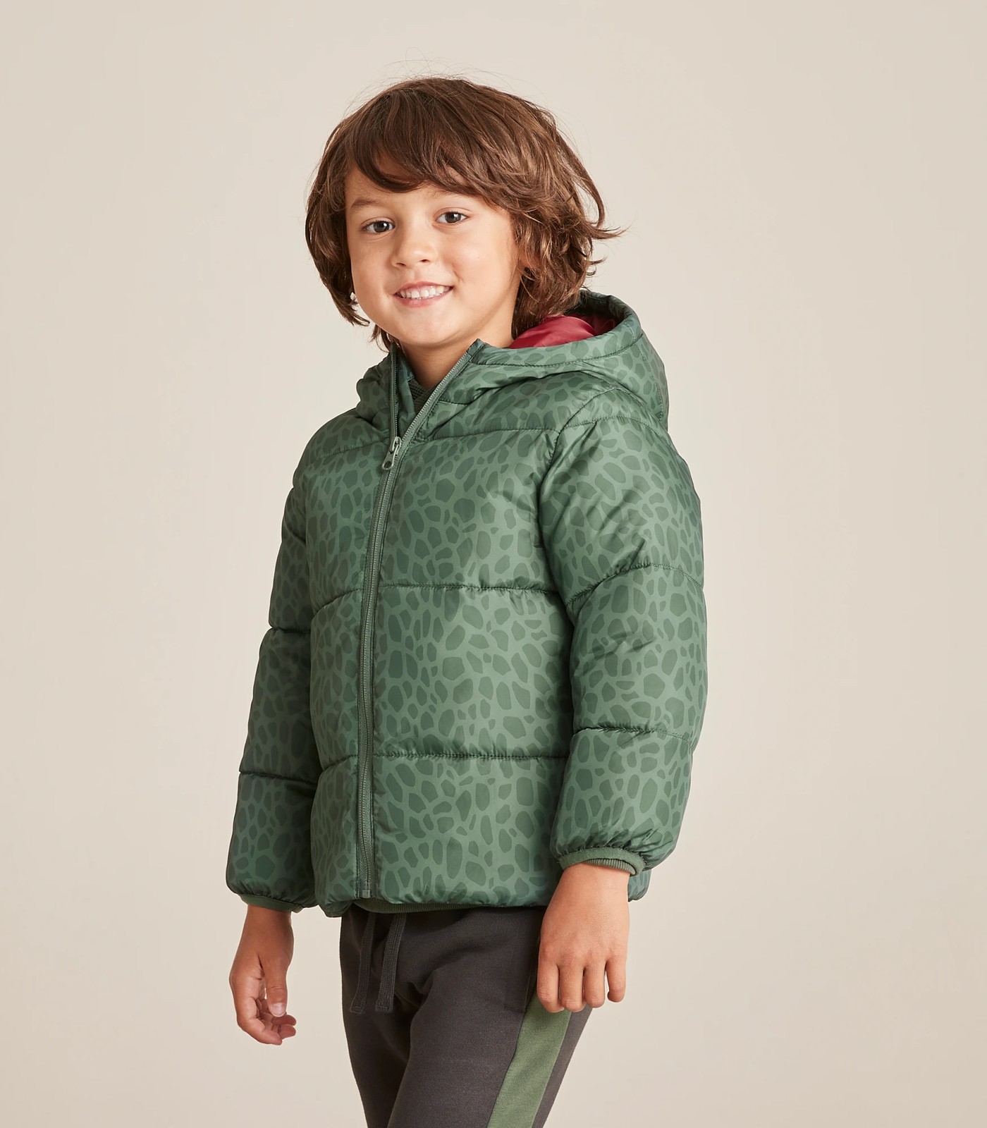 Novelty Dinosaur Puffer Jacket Target Australia