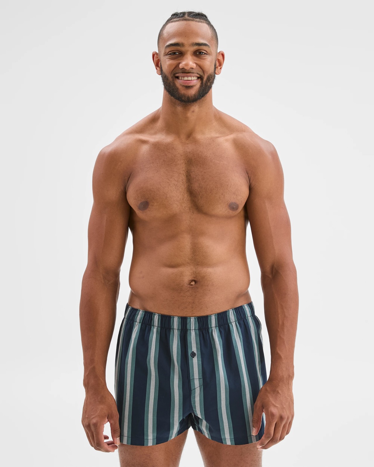 Maxx 3 Pack Woven Boxer Shorts 2 of 4