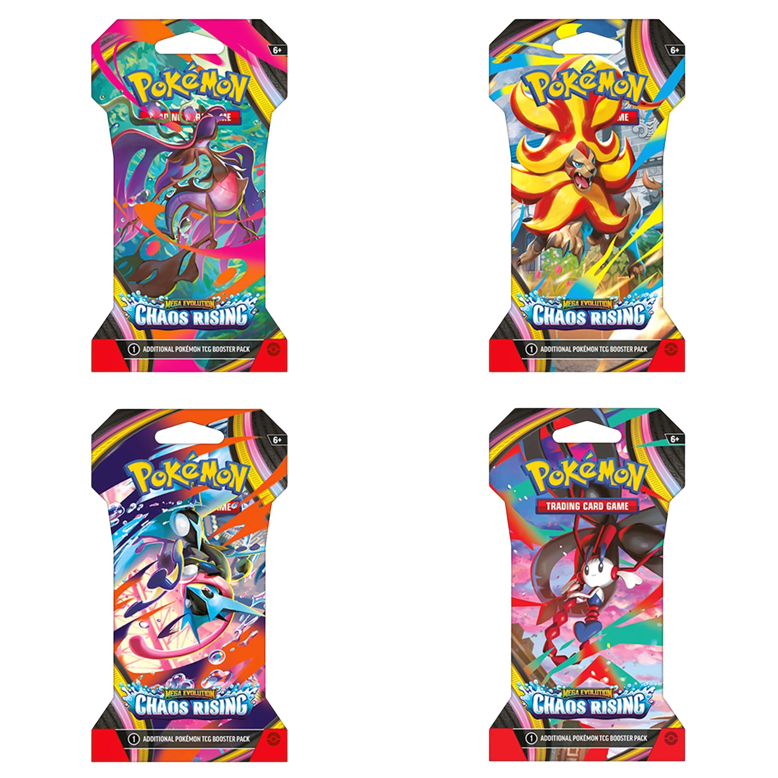 Pokemon TCG: Mega Evolution—Chaos Rising Sleeved Booster - Assorted