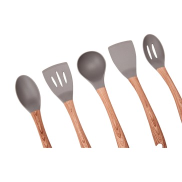 Wood Look Utensils Set - Anko