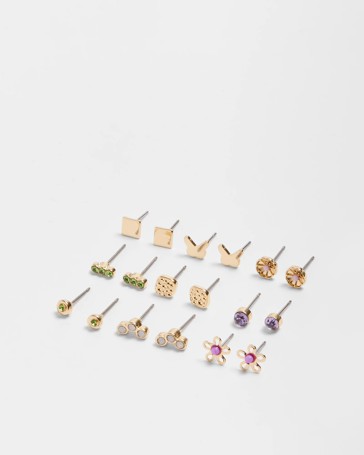 Lily Statement Stud Multi Pack