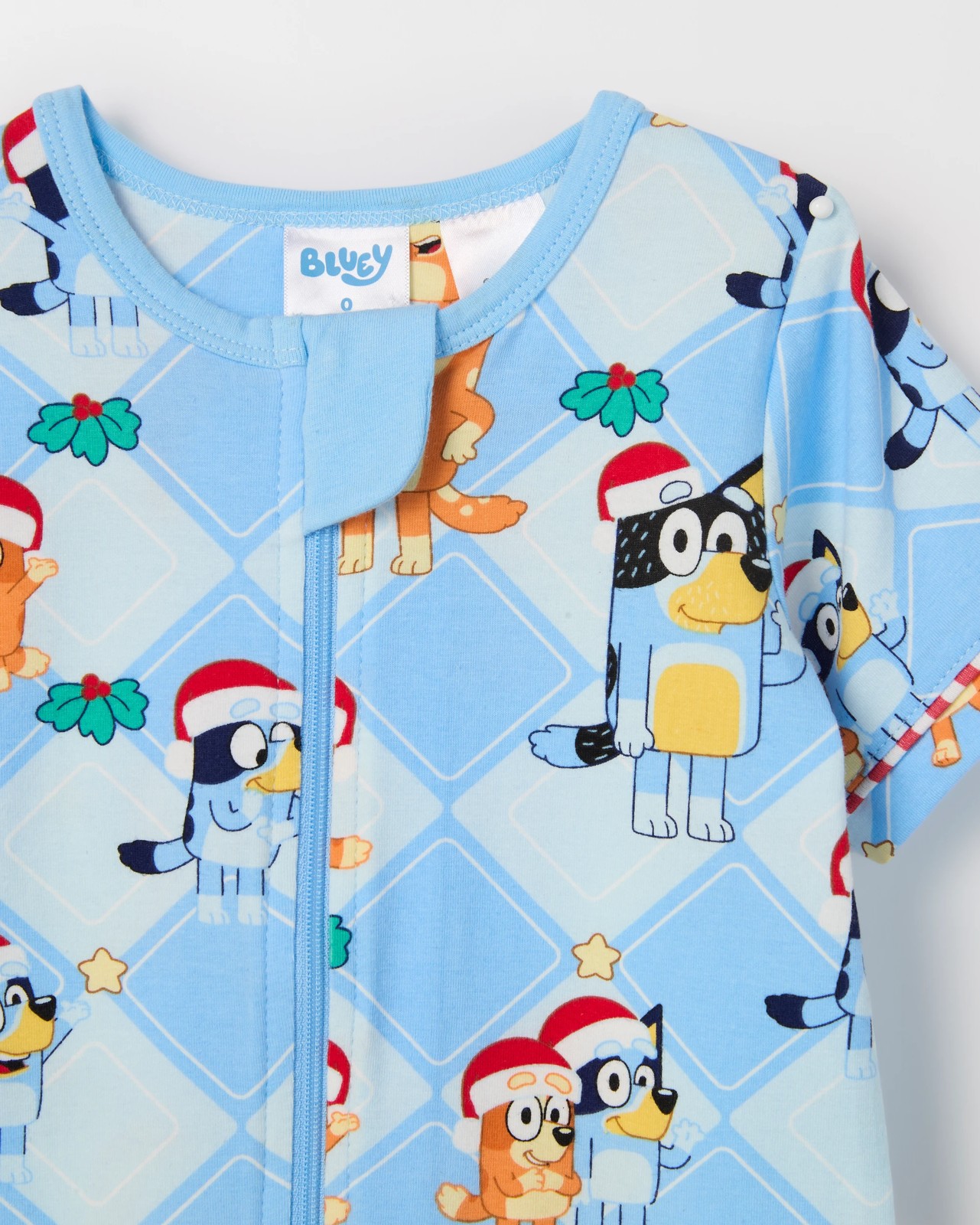 Baby Australian Cotton Christmas Romper - Bluey 5 of 5