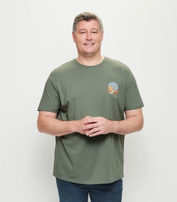 Man Plus Journey Print T-Shirt