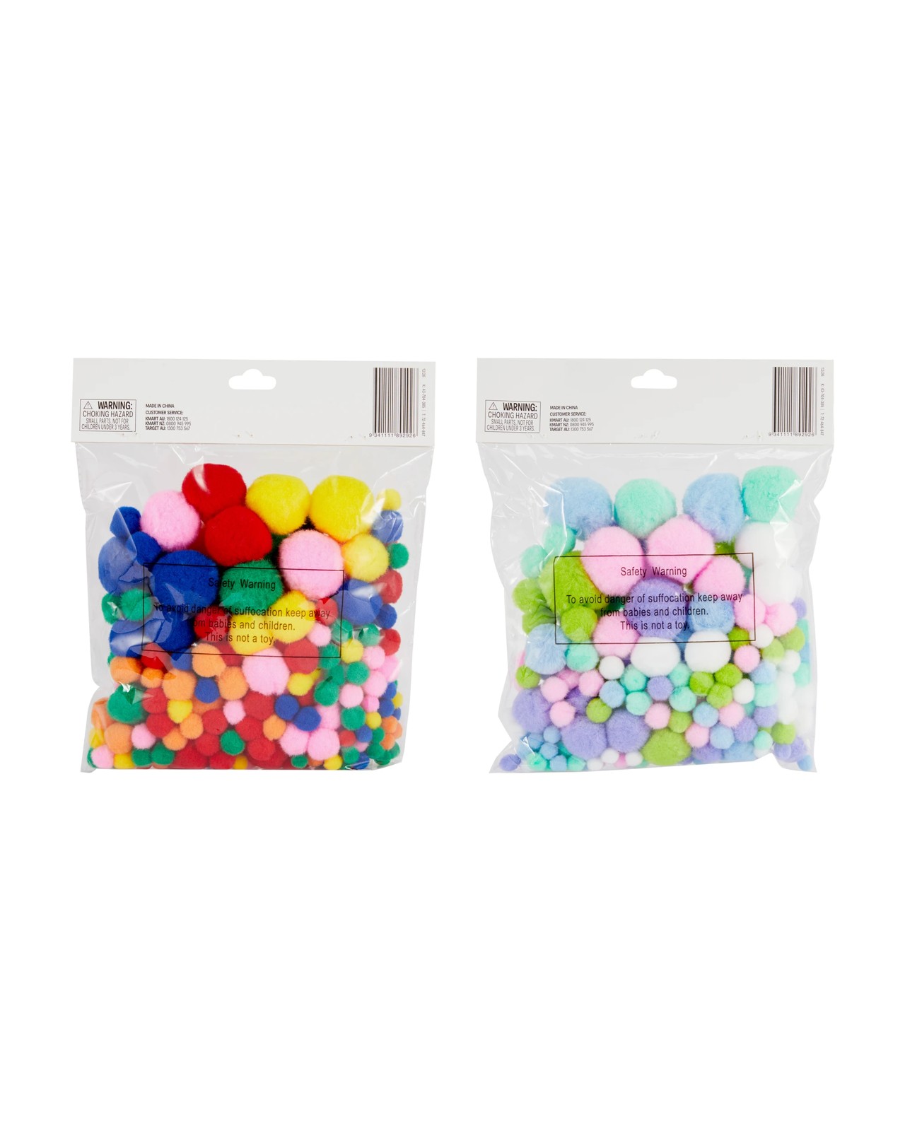 Anko 300 Piece Pom Poms - Assorted 3 of 3