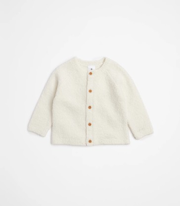Baby Boucle Knit Cardigan