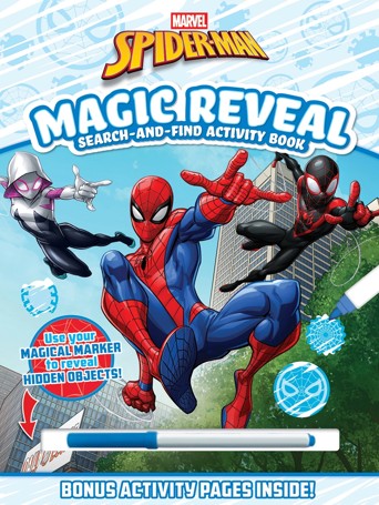 Marvel Spider-Man: Magic Reveal Search-and-Find Activity Book