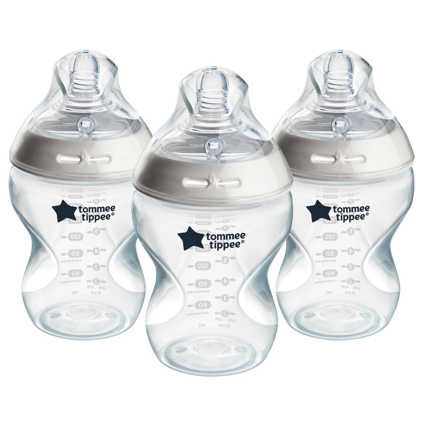 3 Pack Tommee Tippee Natural Start Baby Bottles 2 of 5
