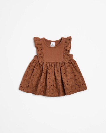 Baby Broderie Frill Top