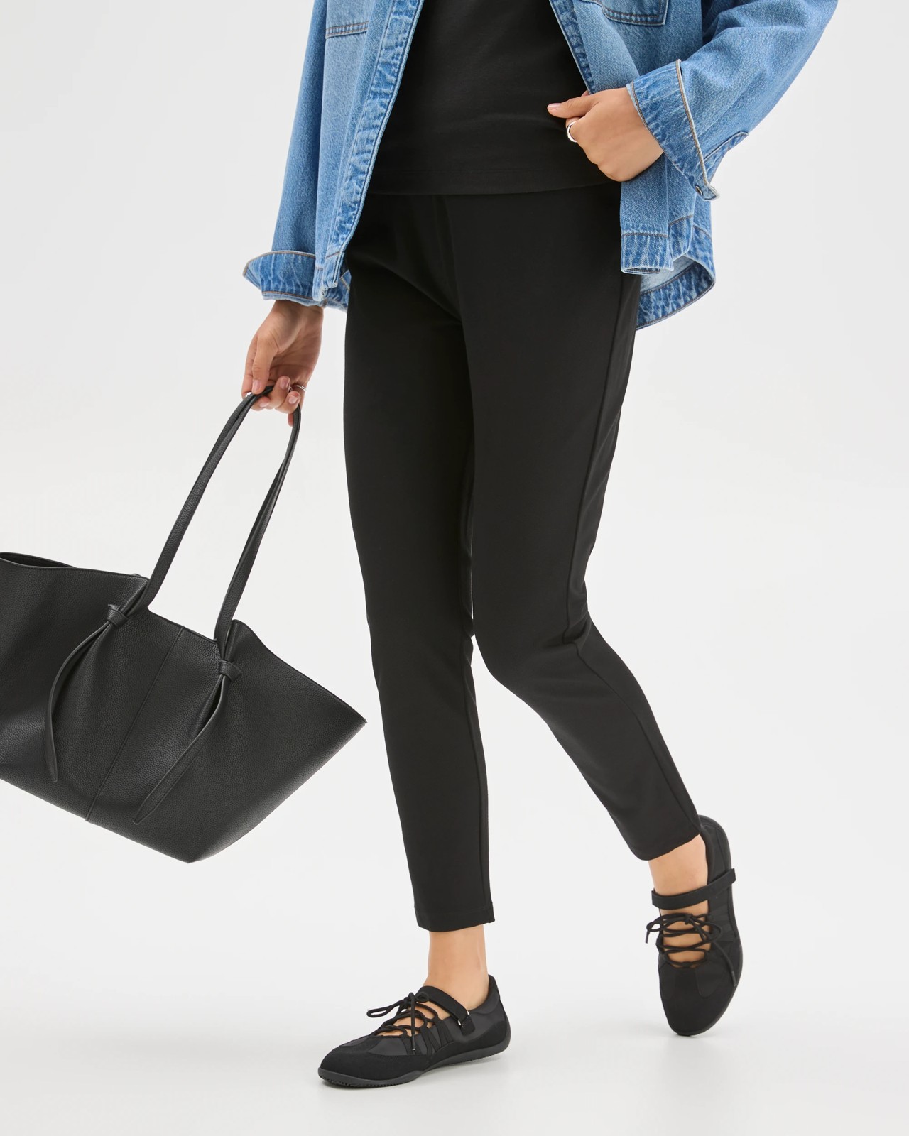 Jersey Twill Leggings 3 of 6