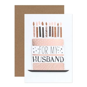 Connections from Hallmark Birthday Card - For My Husband